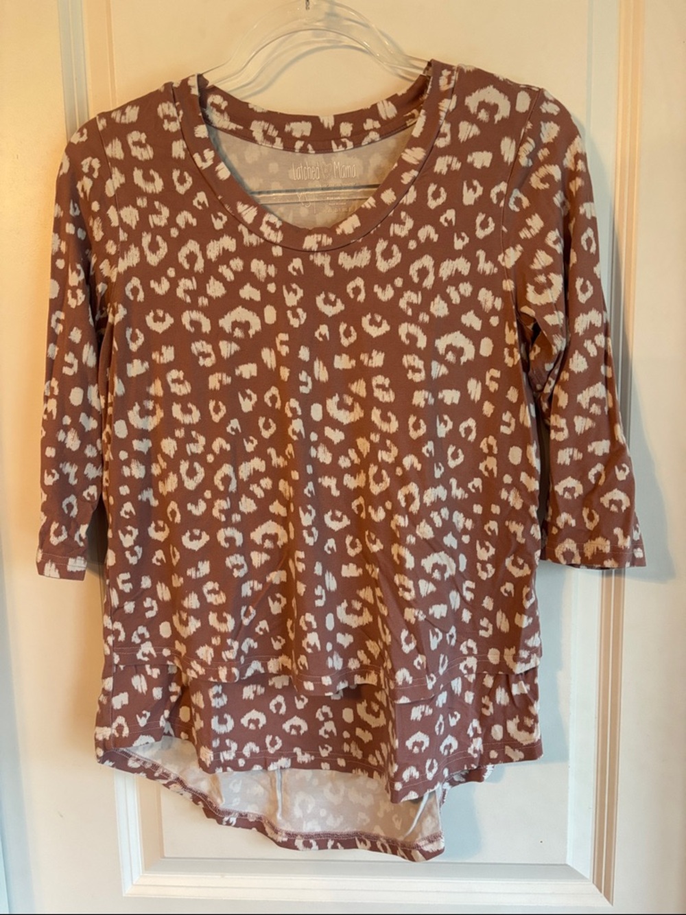 3/4 Sleeved Nursing Top